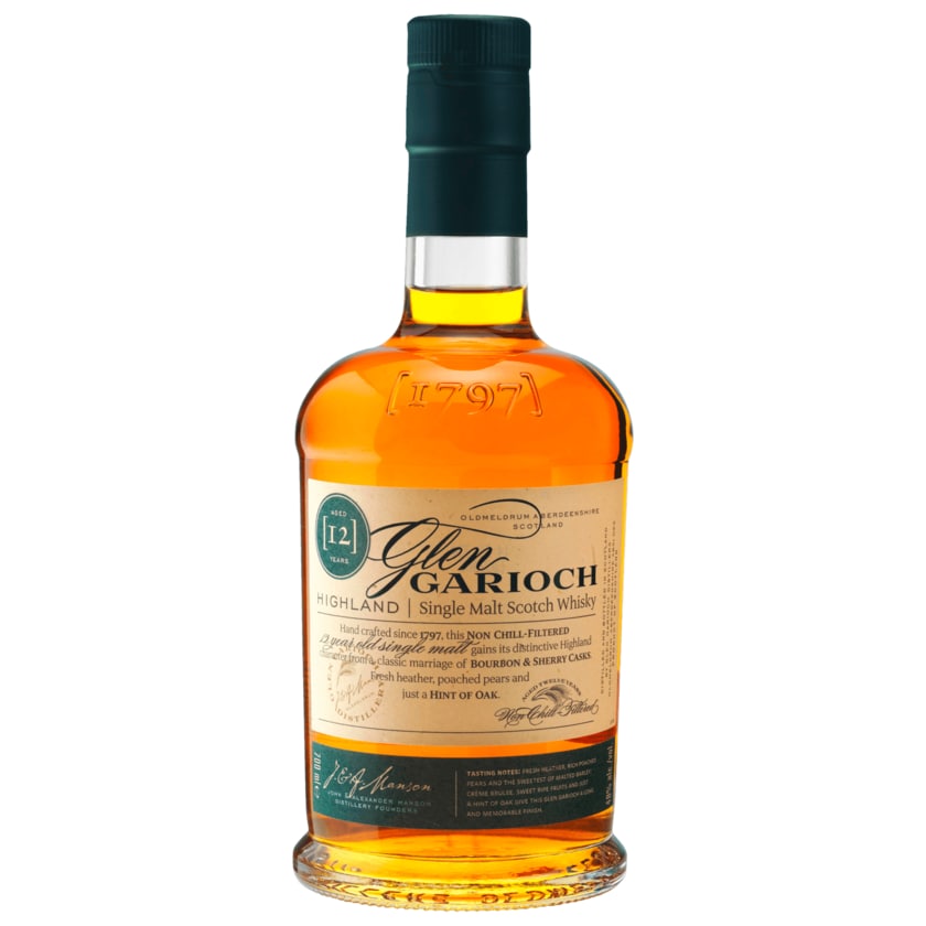 Glen Garioch Single Malt Scotch Whisky 0,7l